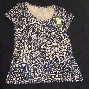 Lilly Dori Tee Indigo, S